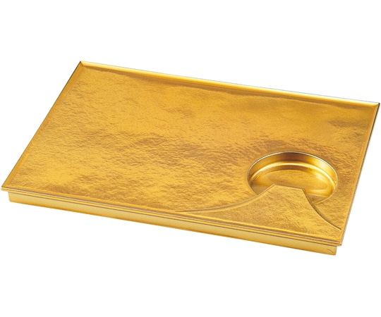 福井クラフト 耐熱月山プレート 金雲 83310180 1個（ご注文単位1個）【直送品】