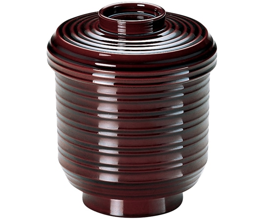 福井クラフト ロクロ目小吸椀 溜内黒 37001115 1個（ご注文単位1個）【直送品】