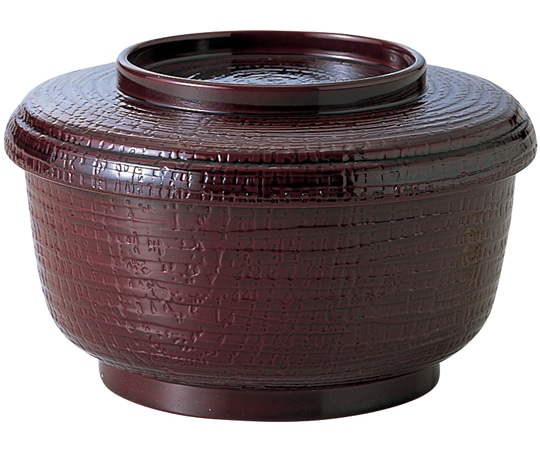 福井クラフト ケヤキ割子(ミニ)新溜内朱(蓋親) 30001055 1個（ご注文単位1個）【直送品】