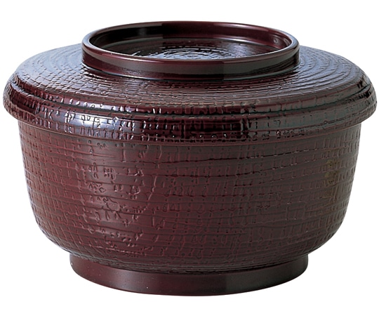 福井クラフト 耐熱ケヤキ割子(蓋親)ウルミ(内黒)セット 12033710 1個（ご注文単位1個）【直送品】