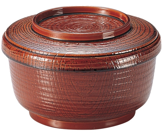 福井クラフト 耐熱ケヤキ割子(蓋親)栃内朱塗セット 12033720 1個（ご注文単位1個）【直送品】