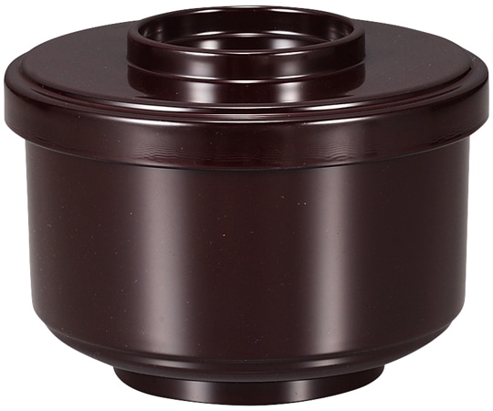 福井クラフト TAミニ柾無地割子 艶消し新溜内朱 31001235 1個（ご注文単位1個）【直送品】