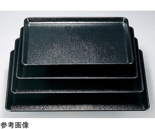 福井クラフト 耐熱FRP)尺3 布目長手盆 黒SL 16911220 1個（ご注文単位1個）【直送品】