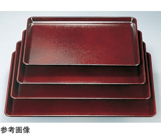 福井クラフト 耐熱FRP)尺5 布目長手盆 溜SL 16911340 1個（ご注文単位1個）【直送品】