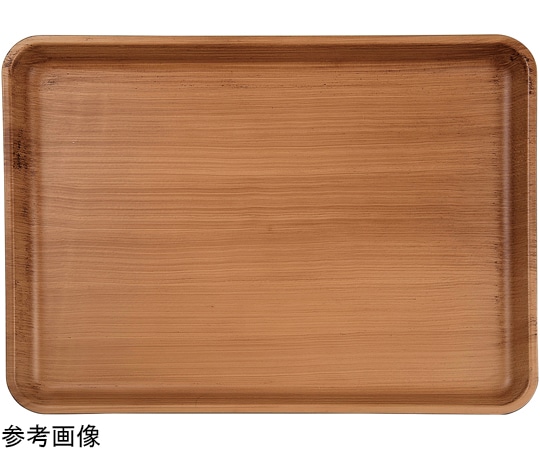 福井クラフト 耐熱AP 尺4 柾木目長角トレー 艶消和柾目弱SL 17417710 1個（ご注文単位1個）【直送品】