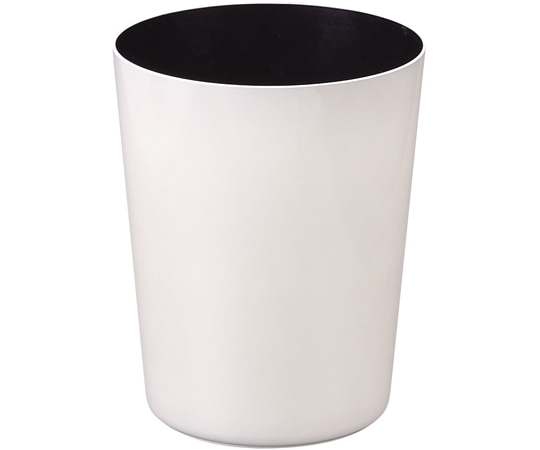 福井クラフト 丸屑入れ ホワイトパール 81016480 1個（ご注文単位1個）【直送品】