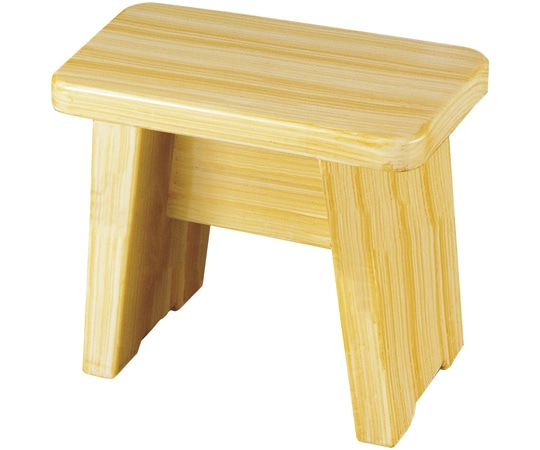 福井クラフト 高瀬風呂椅子 白木塗 90020551 1個（ご注文単位1個）【直送品】