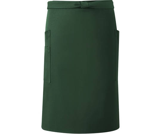 興栄繊商 ミドルエプロン ペン差付 ダークグリーン フリー EP600 1枚(ご注文単位1枚)【直送品】