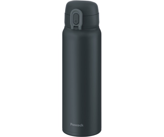 ピーコック魔法瓶工業 ステンレスボトル ワンタッチマグタイプ チャコールグレー AKT-60 HCH 1個(ご注文単位1個)【直送品】