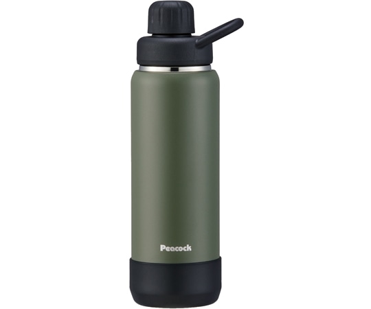 ピーコック魔法瓶工業 ステンレスボトル ストレートドリンクタイプ カーキ AJL-R70 K 1個(ご注文単位1個)【直送品】