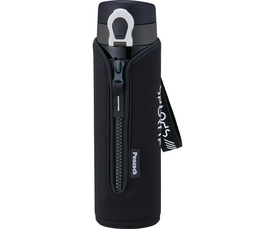 ピーコック魔法瓶工業 ステンレスボトル(スクール用)ワンタッチスマグタイプ ブラック AMI-F50 B 1個(ご注文単位1個)【直送品】