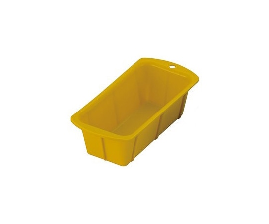 岡部洋食器製作所 シリコンパウンドケーキ型 17cm イエロー CM-01 1個(ご注文単位1個)【直送品】