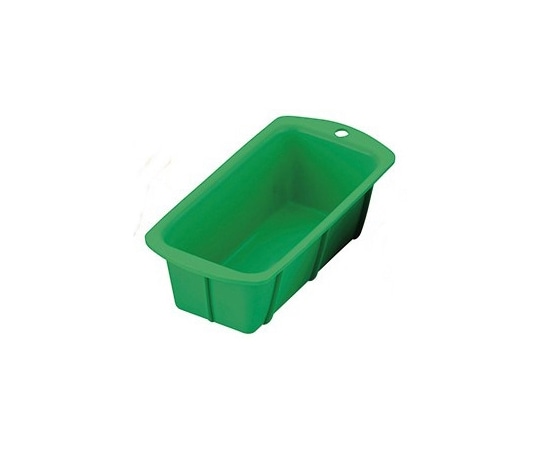 岡部洋食器製作所 シリコンパウンドケーキ型 17cm グリーン CM-02 1個(ご注文単位1個)【直送品】