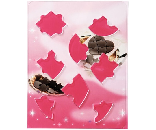 タイガークラウン モールド キラリパズルハート #1197 1個（ご注文単位1個）【直送品】