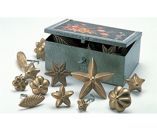 マトファー マトファー マジフラワー(真鍮)1セット(17個入) 779497(17ケセット) 1セット（ご注文単位1セット）【直送品】