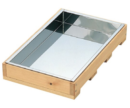 アズワン 18-0 木枠付羊かん舟 尺2寸×7寸×H1.5寸 1個(ご注文単位1個)【直送品】