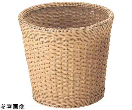 アズワン PPベーカリーバスケット丸(アイボリー)φ420×370mm(40型) CF-607-IV 1個（ご注文単位1個）【直送品】