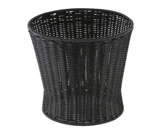 アズワン PP丸型ベース(ブラック)大 VB-980-BK 1個（ご注文単位1個）【直送品】