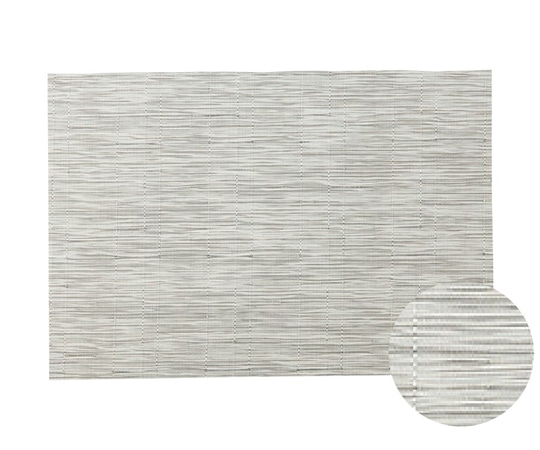 えいむ えいむ ブランナーマット シルバーホワイトストライプ PM-107 1枚（ご注文単位1枚）【直送品】