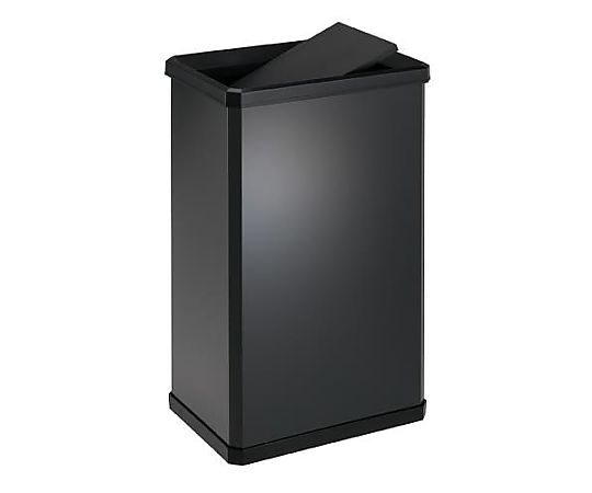 テラモト 37.0L ダストボックス(スイング蓋付/アーバングレー) EA995A-506 1個(ご注文単位1個)【直送品】