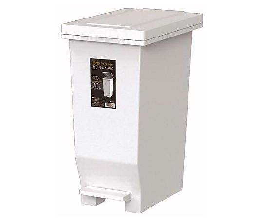 アズワン 367x225x465mm/20L ダストボックス(ペダル開閉式) EA995AA-178A 1個(ご注文単位1個)【直送品】