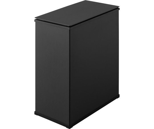 アイリスオーヤマ スチールペール ブラック STPL-45 1個（ご注文単位1個）【直送品】