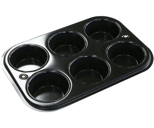 タイガークラウン JB マフィンパン型 6P #5918 1個（ご注文単位1個）【直送品】