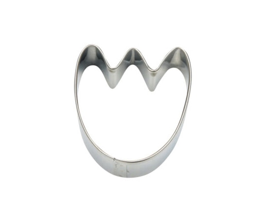 タイガークラウン 18-8バラエティー抜型 チューリップ #1296 1個（ご注文単位1個）【直送品】