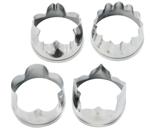 タイガークラウン STビスケット抜型 大 4P 1セット(4個入) #123 1セット（ご注文単位1セット）【直送品】