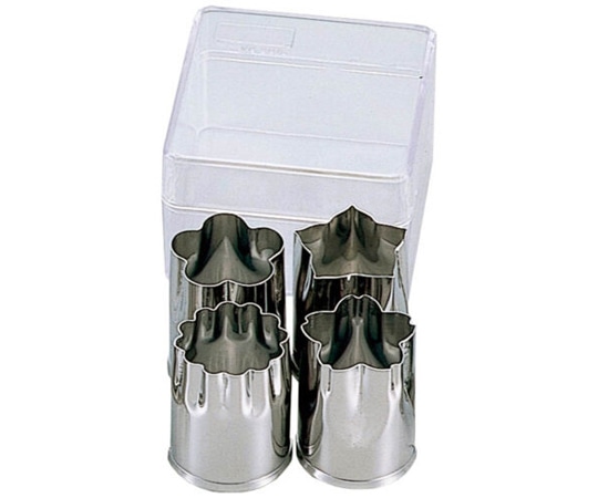 タイガークラウン Pケース入 野菜抜型 大 4P #528 1セット（ご注文単位1セット）【直送品】