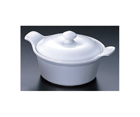 ロイヤル ロイヤルオーブンウェアー キャセロール No.618 18cm ホワイト 1個(ご注文単位1個)【直送品】