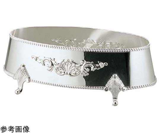 アズワン 洋白魚皿飾台 22インチ用  1個（ご注文単位1個）【直送品】