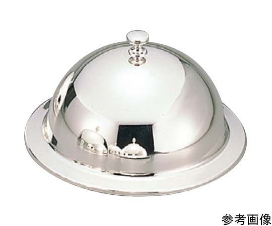 アズワン 洋白ドームカバー(ツバ付)31cm  1個（ご注文単位1個）【直送品】
