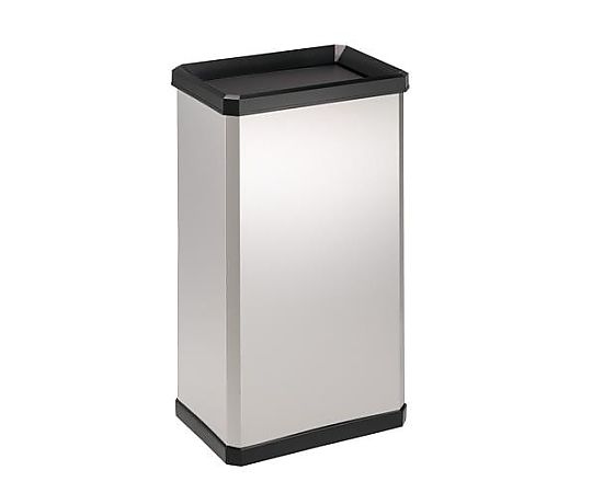 テラモト 23.0L ダストボックス(中缶無し・ステンレス製) EA995AA-11D 1個(ご注文単位1個)【直送品】