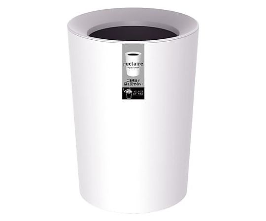 アズワン φ222x318mm/6.7L ダストボックス(丸型/白/3個) EA995AA-613 1セット(ご注文単位1セット)【直送品】