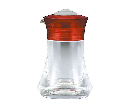 Daiwa 定量調味料入れ プッシュワン クリアレッド PU-1(CR) 1個（ご注文単位1個）【直送品】