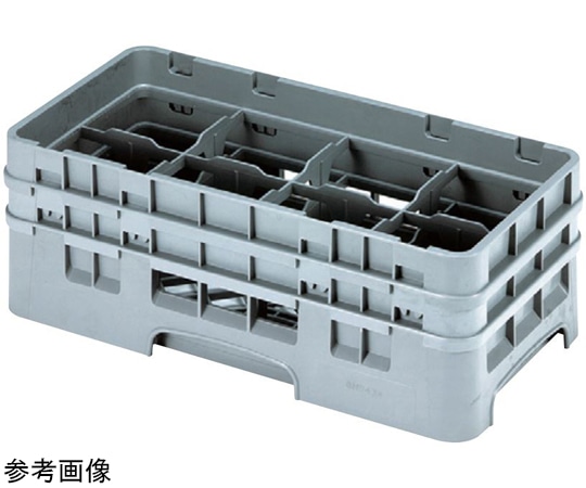 CAMBRO（キャンブロ） キャンブロ ハーフサイズ ステムウェアーラック8仕切 H225mm 8HS638 1個（ご注文単位1個）【直送品】