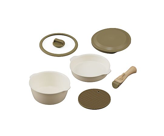 アイリスオーヤマ お皿になるフライパン6点セット DPAN-6S 1個（ご注文単位1個）【直送品】