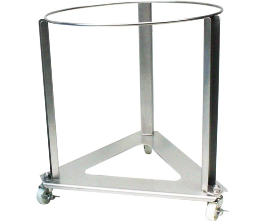 エム・あい ザル置台用 ステンレス三角台車 ザルカゴ#30用 s76-002 1台（ご注文単位1台）【直送品】