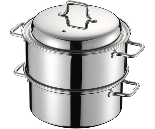 オークス コンパクトスチームポット 17cm AUT1401 1個（ご注文単位1個）【直送品】