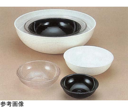 CAMBRO（キャンブロ） キャンブロ 丸型リブタイプサラダボール ブラック 3.0L RSB10CW ブラック 1個（ご注文単位1個）【直送品】