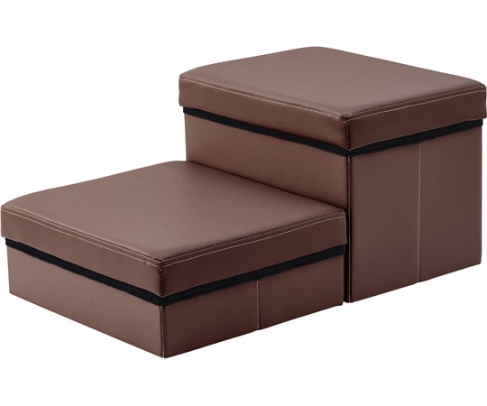 アイリスオーヤマ ペットステップ ブラウン P-STP 1個（ご注文単位1個）【直送品】