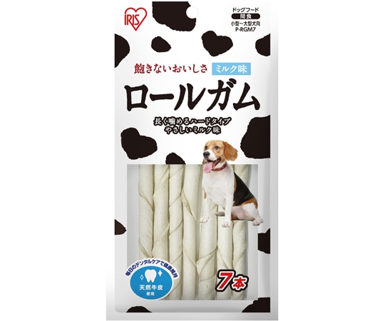 アイリスオーヤマ ロールガム ミルク味 7本 PーRGM7 1個（ご注文単位1個）【直送品】