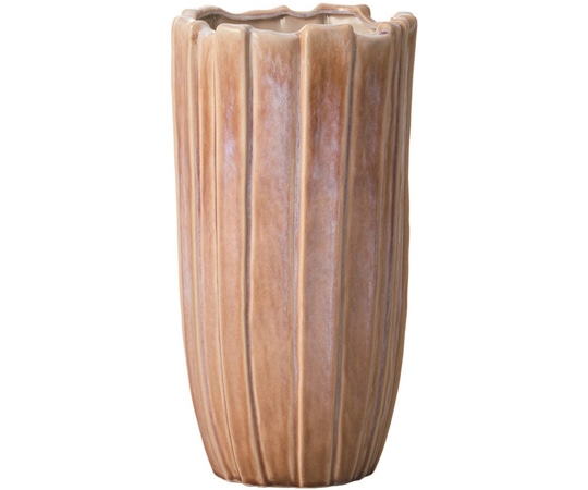 クレイ ストーンウェア花器 Voyage(ボヤージュ)43H 177-892-530 1個（ご注文単位1個）【直送品】