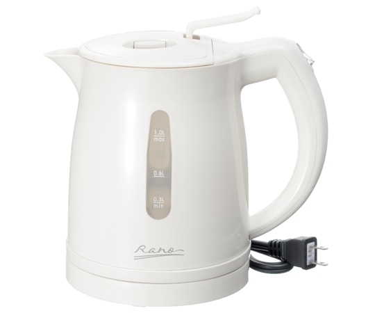 和平フレイズ ラノー 転倒時湯漏れ防止電気ケトル 1.0L MJ-0695 1個（ご注文単位1個）【直送品】