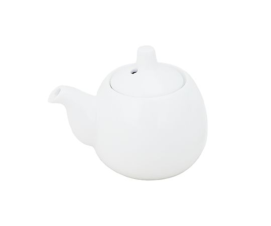 アズワン 白磁 玉形 辛子入(ミニ) 008-60021 1個(ご注文単位1個)【直送品】