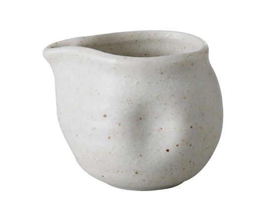 アズワン 変形汁次 粉引風 0629-0069 1個（ご注文単位1個）【直送品】