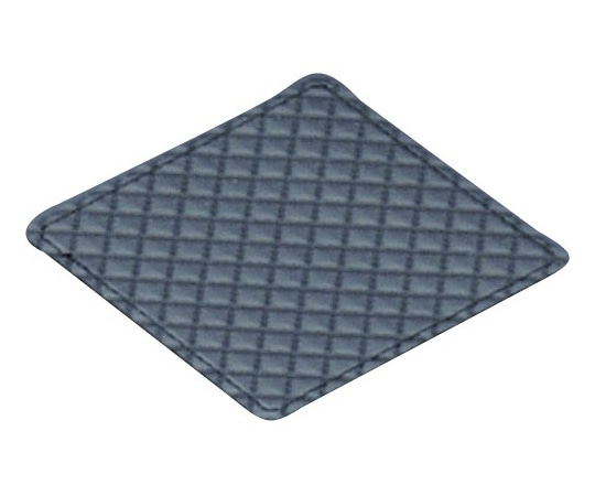 えいむ 合成キルトコースター黒 角 GM-23 1枚（ご注文単位1枚）【直送品】