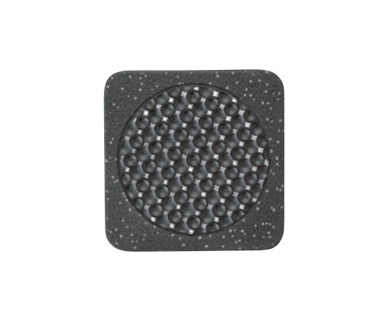 アズワン コースター メルシー#20(10枚入り)角銀 DG-2528 1個（ご注文単位1個）【直送品】