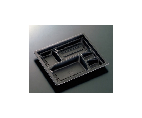 中央化学 弁当容器 CT WF-22B-27 BK 身 600枚 84848 1ケース(ご注文単位1ケース)【直送品】